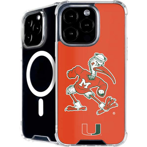University of Miami Sebastian Mascot iPhone 16 Pro MagSafe Case